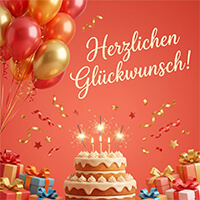 Herzlichen Glückwunsch 2 Motiv