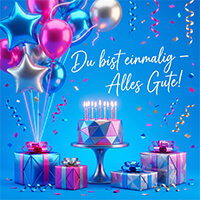Herzlichen Glückwunsch 3 Motiv