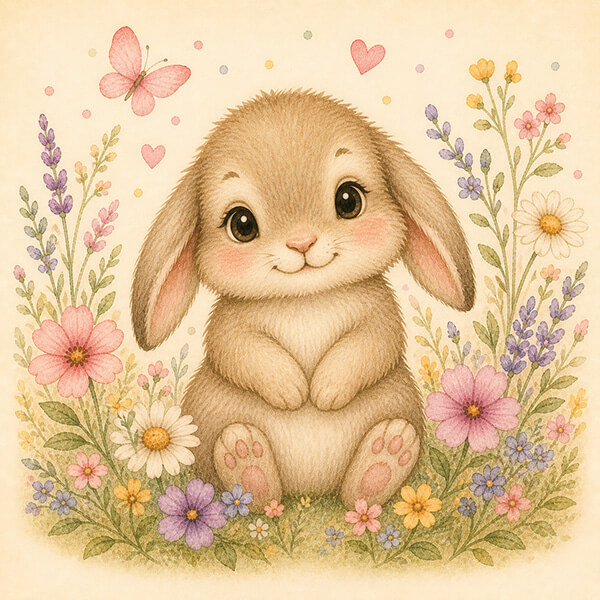 Hase Motiv