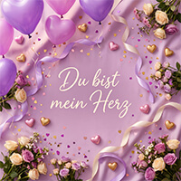 Du bist mein Herz Motiv
