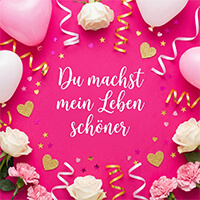 Du machst mein Leben schöner Motiv