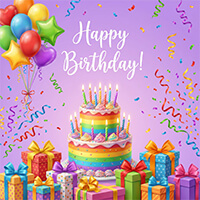 Happy Birthday Motiv