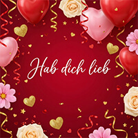 Hab dich lieb 1 Motiv