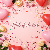Hab dich lieb 3 Motiv