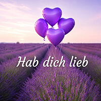 Hab dich lieb 4 Motiv