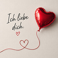 Ich liebe dich 3 Motiv