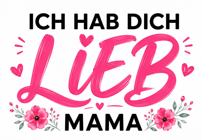 Ich hab dich lieb, Mama Motiv